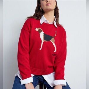 Ralph Lauren Beagle Red Dog Sweater Jumper S